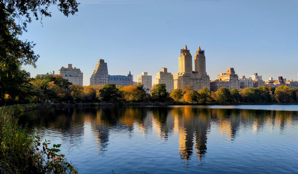 Central Park Reservoir Reflections Digital Download
