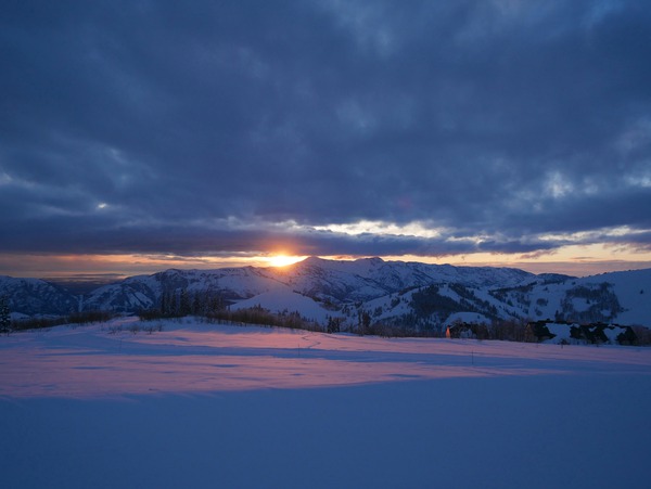 Heavenly Sunset from Eden 2 Print