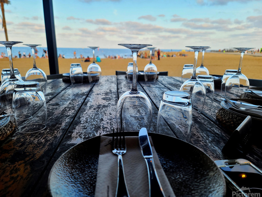 Stillness Before the Feast  Print