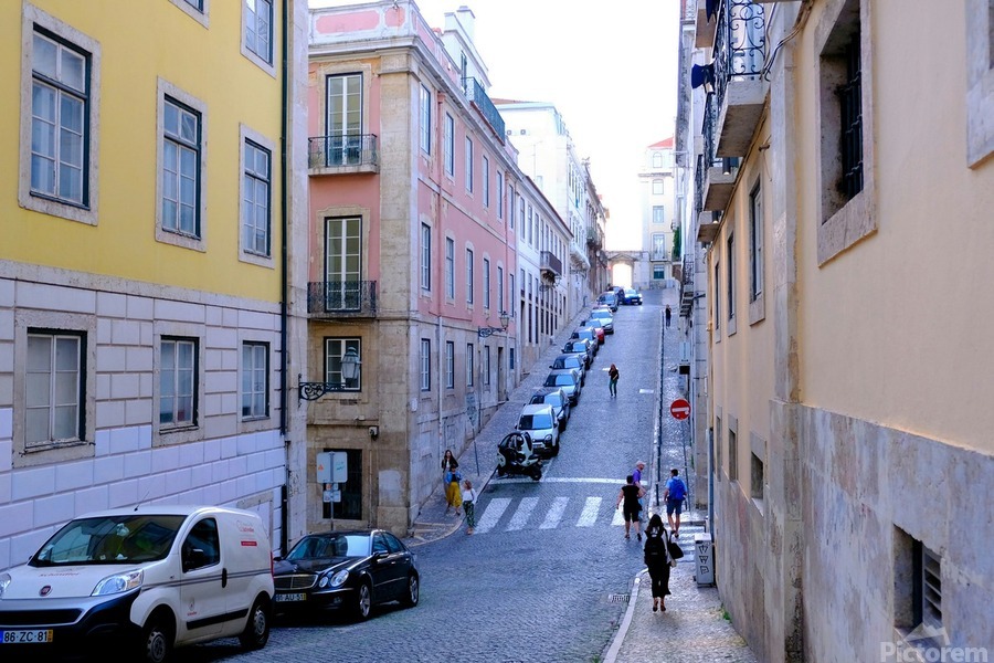 Streets of Lisbon  Print
