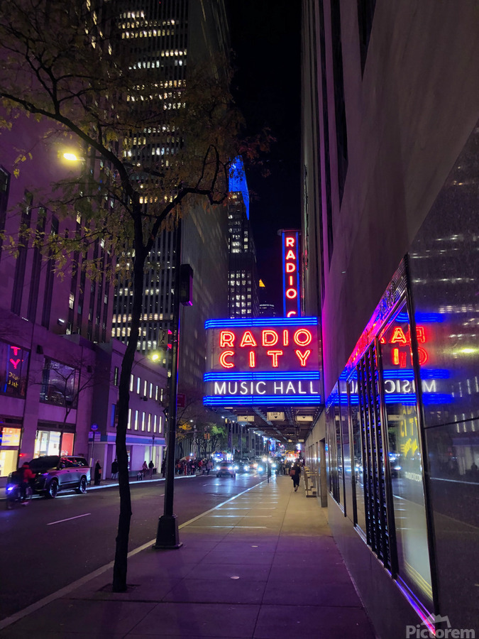 Urban Holiday Magic  Print