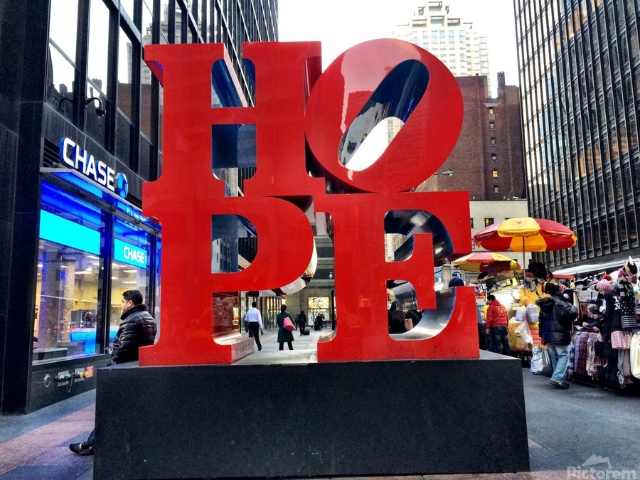 Chase Hope Never Give Up  Print