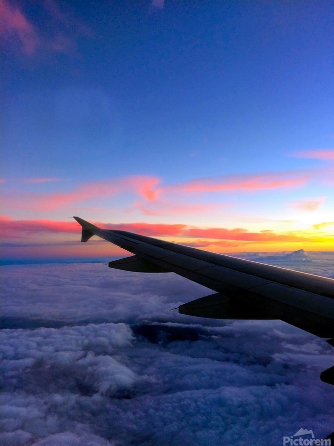 Flying into the Sunset 5  Print