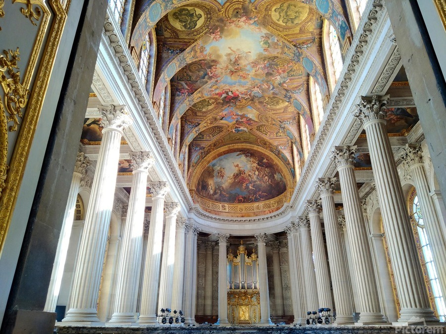 Palace of Versailles -- Interior 3b  Print