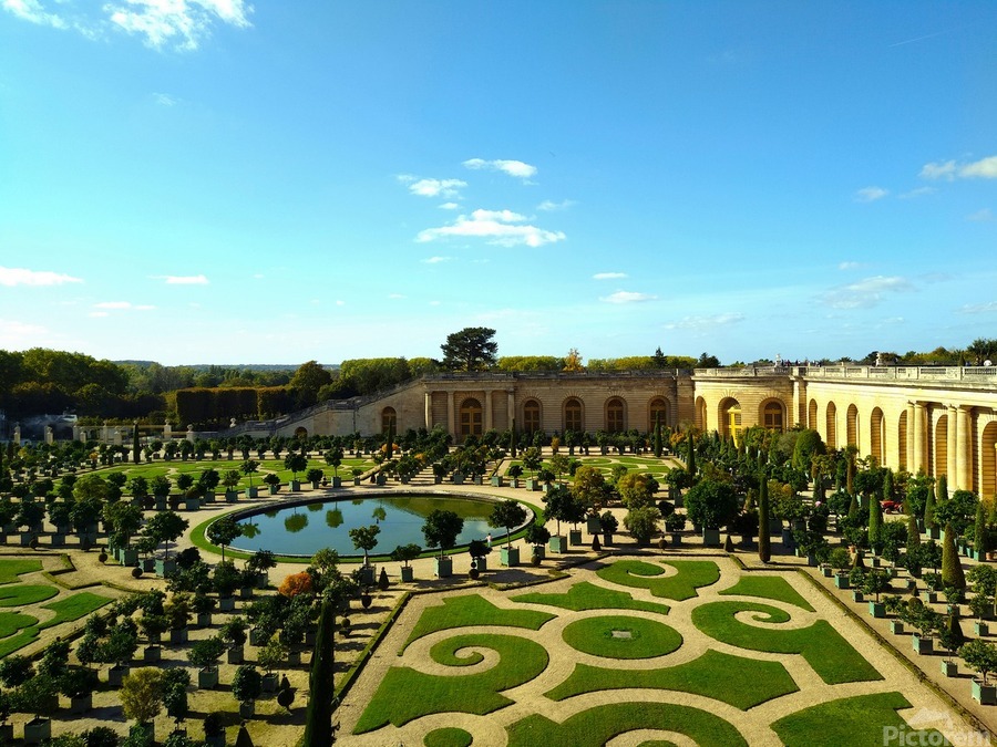 Palace of Versailles -- Gardens 4  Print