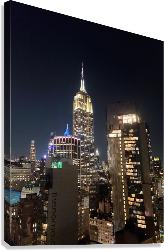 Nocturne in Manhattan Canvas Print
