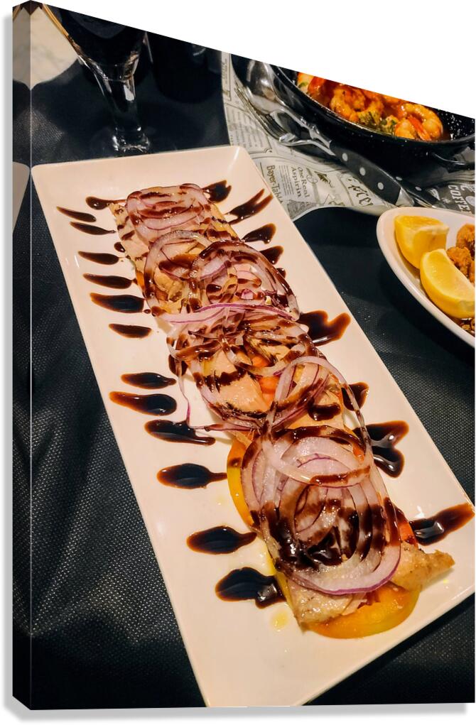 Slices of Silence Canvas Print