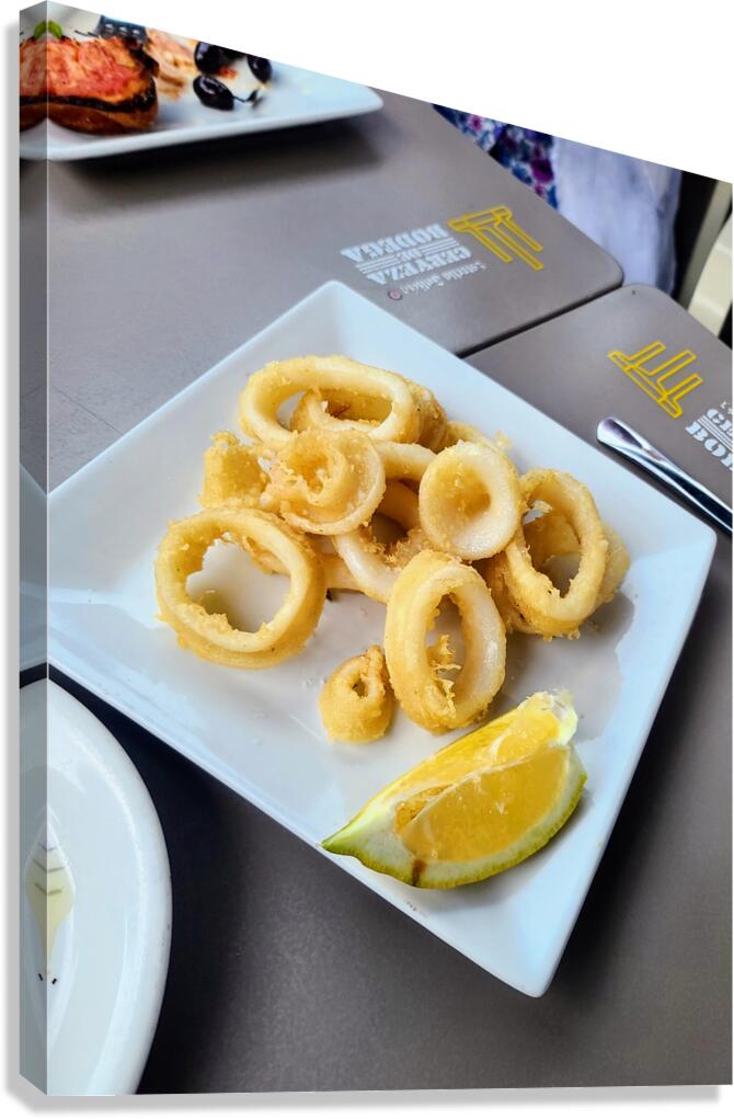 Golden Rings of Quiet Indulgence Canvas Print