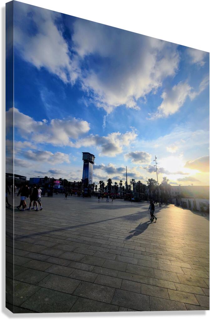 Where Light Finds the Silence Canvas Print