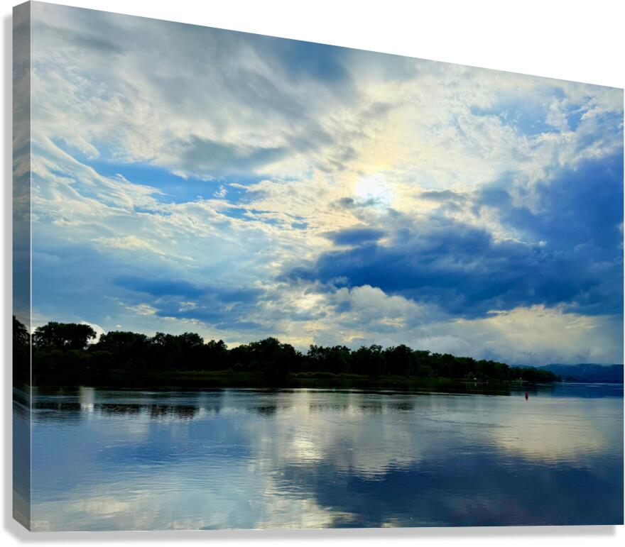 Where the Clouds Remember Their Dreams Canvas Print