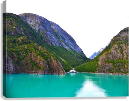 Majestic Mountains of Alaska  Canvas Print