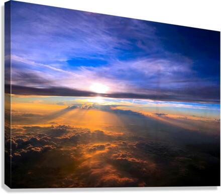 Nothing But Clouds 5B  Canvas Print