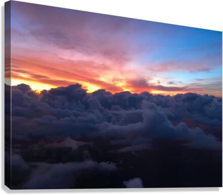 Nothing But Clouds 7C  Canvas Print