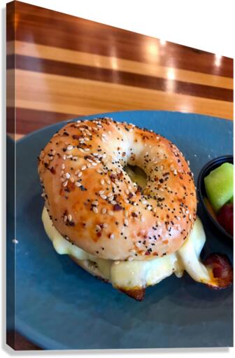 Everythings OK Bagel Canvas Print