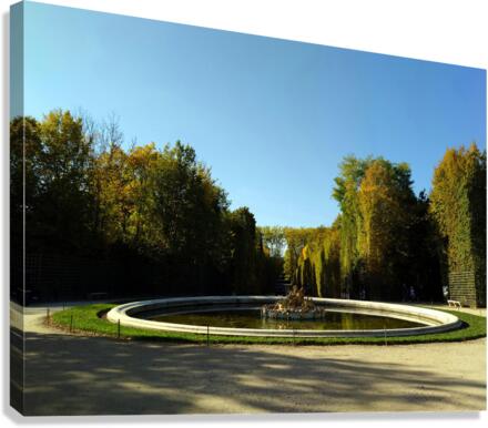 Palace of Versailles -- Gardens Canvas Print