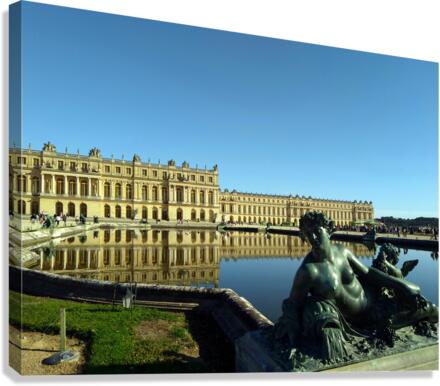 Palace of Versailles -- Fountains 2 Canvas Print