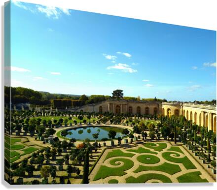 Palace of Versailles -- Gardens 4 Canvas Print