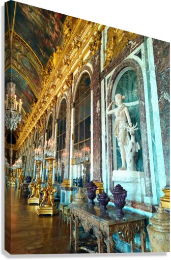 Palace of Versailles -- Interior 4 Canvas Print