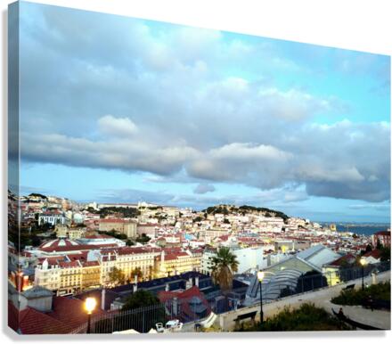 Lisbon Landscape 2  Canvas Print