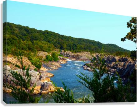 Great Falls Park 2 Canvas Print