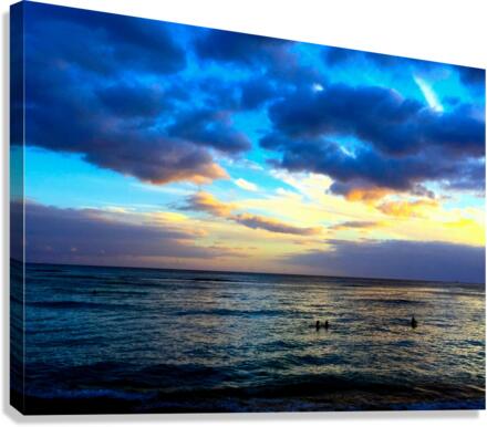 Hawaii Sunrise 2E  Canvas Print