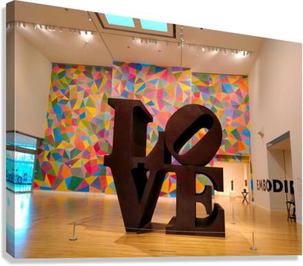 Signs of Love Canvas Print