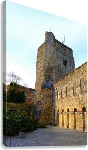 Oxford Prison Tower Canvas Print