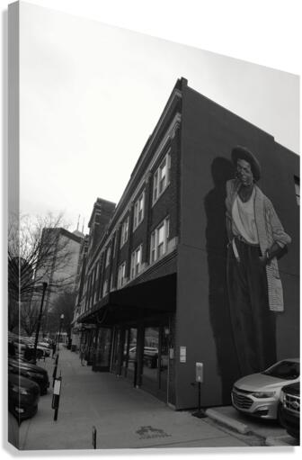 Legacy in Light and Shadow: Mari Evans Canvas Print