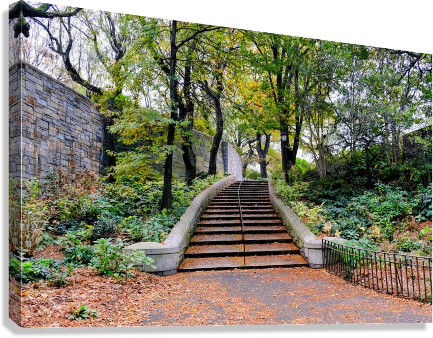 Steps to Upper West Side  Canvas Print