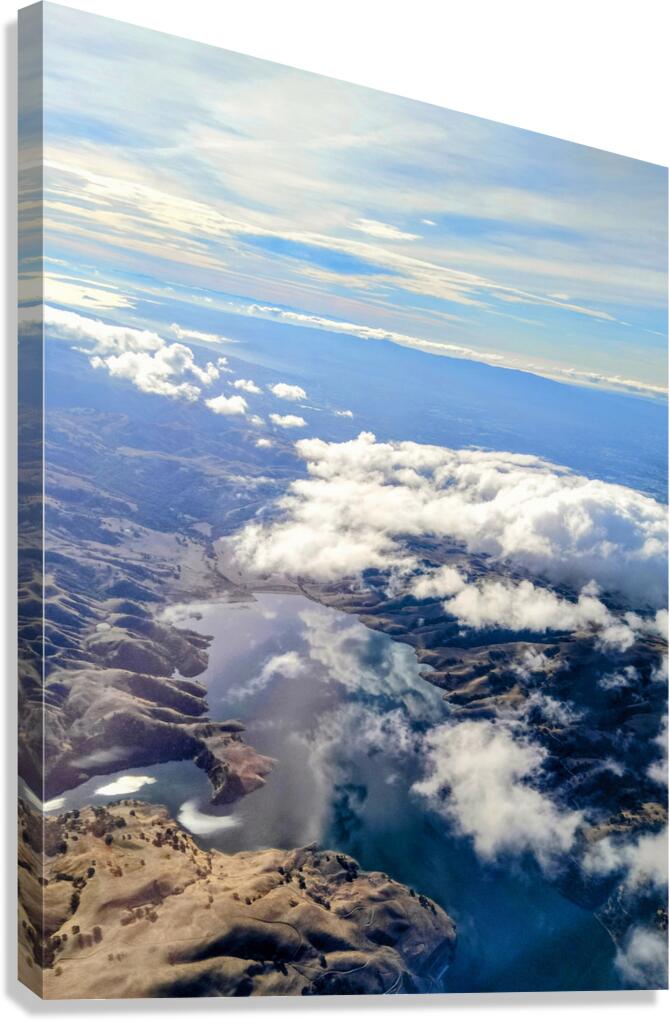 Aerial Calm Above San Francisco Canvas Print