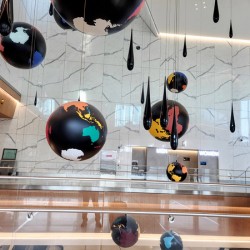 Aerial Drift in La Guardia Airport