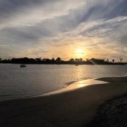 San Diego Sunset: Echoes of the Setting Sun