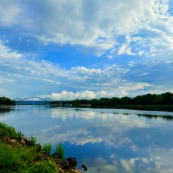 Blue Hush Over the Valley