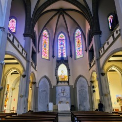 Cathedral Windows:  Where Heaven Filters Through Glass and Stone