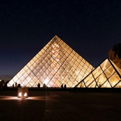 Evening Louvre