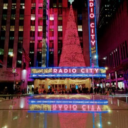 NYC Reflections of Radio City Music Hall 2
