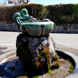 Dragon Bowl Sculpture Water Fountain 2