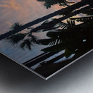 San Diego Sunset: Silent Waters Painted Skies Standing Tall Impression metal