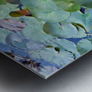 Peeping Beauty Water Lily: Harmony in the Hidden Bloom Impression metal