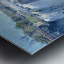 Power in Stillness: The Falls of Paterson NJ Metal print