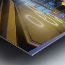 Neon Eden: Sanctuary of Modern Elegance Metal print