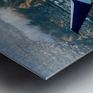 Cruise Altitude: Bay Area Geometry Metal print
