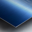 Snowcapped Mountains  of Utah: Where Earth Breathes Sky Metal print