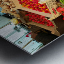 Farmers Market -- Vegetables 2 Metal print