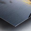 Calm Along River Quay 1B Metal print