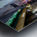 Streets of Paris -- Night Life  Metal print