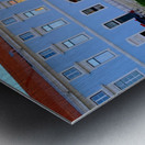 Walking through Lisbon 3 Metal print