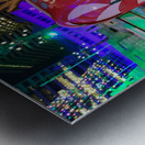 Mailbox to Santa 2B Metal print