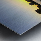 Sitting by the Dock of the Bay Sunrise Metal print