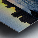 Sitting by the Dock of the Bay Sunrise 2 Impression metal